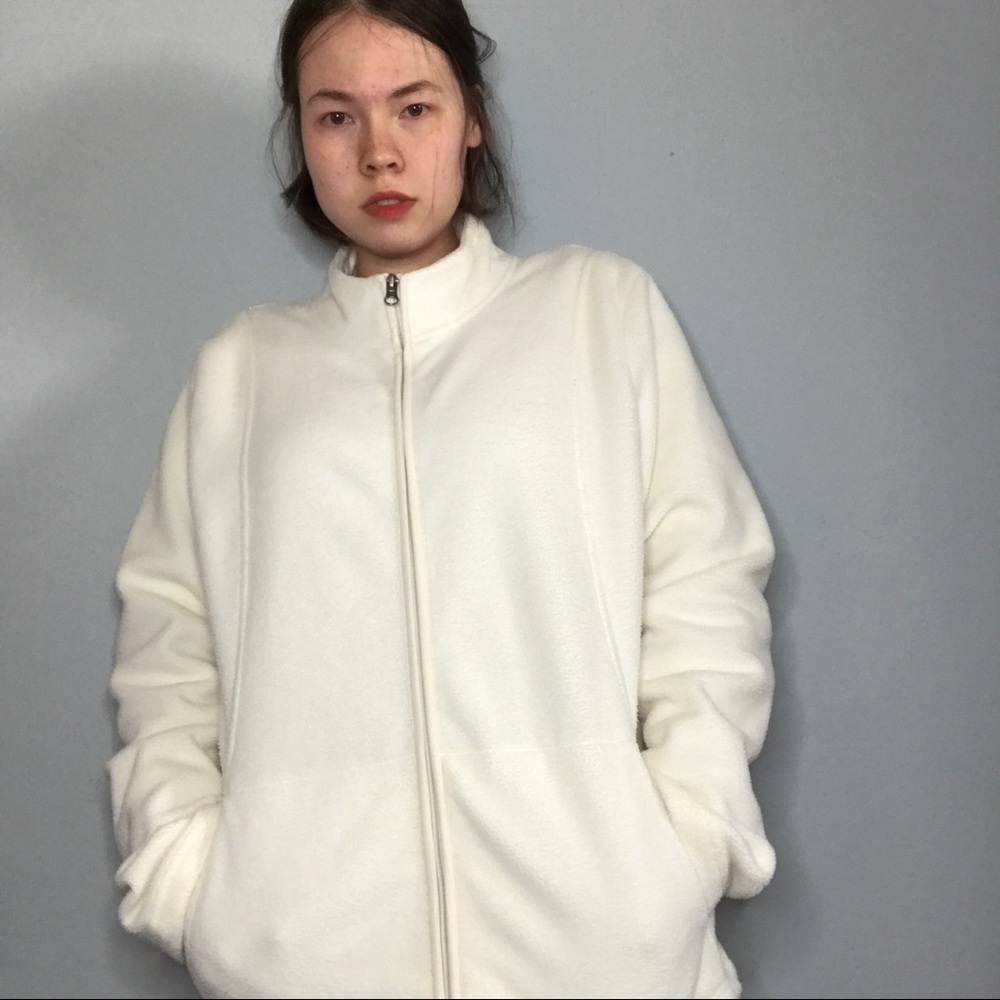 Merona white soft jacket coat XXL